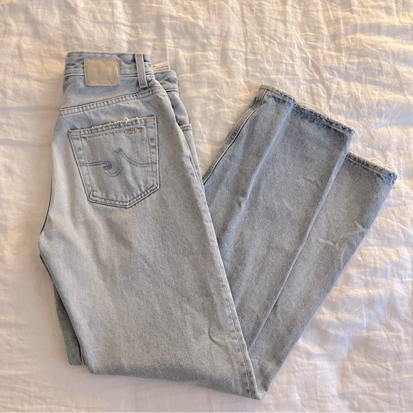 AG Jeans x EmRata Clove Mid-rise Jeans - size 23 fits like 24 - Picture 1 of 12